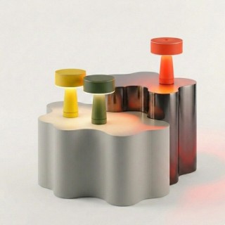 Lampe de bureau AXO Thoro - Jaune moderne