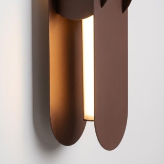 Applique CHAIN 91 marron LED - Thoro