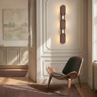 Applique CHAIN 91 marron LED - Thoro
