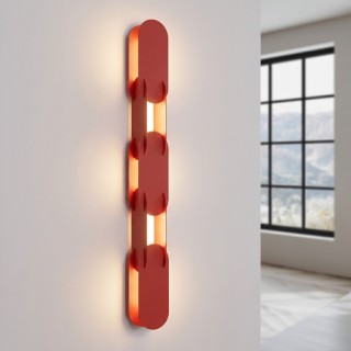 Applique CHAIN 91 rouge LED - Thoro