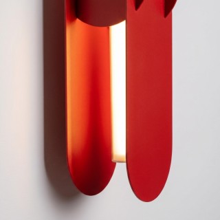 Applique CHAIN 91 rouge LED - Thoro