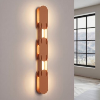 Applique CHAIN 91 ocre rouge - Thoro