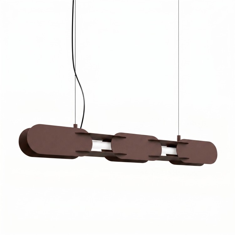 Suspension CHAIN 91 marron LED - Thoro