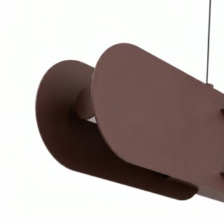 Suspension CHAIN 91 marron LED - Thoro