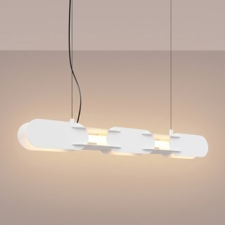 Suspension CHAIN 91 blanc LED - Thoro