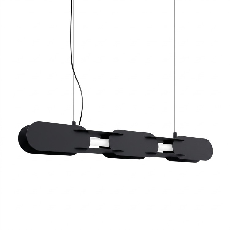 Suspension CHAIN 91 noir LED - Thoro