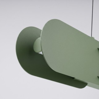 Suspension CHAIN 91 vert olive LED 3000K