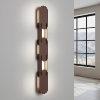 Applique CHAIN 91 brune LED - Thoro