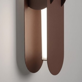 Applique CHAIN 91 brune LED - Thoro