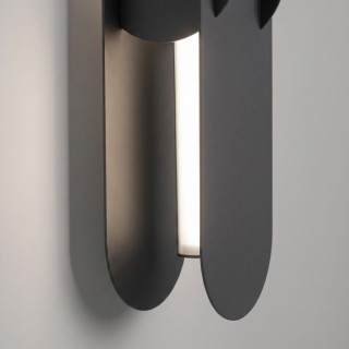 Applique CHAIN 91 noire LED - Thoro