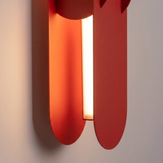 Applique CHAIN 91 rouge LED - Thoro