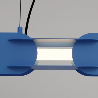 Suspension CHAIN 91 bleu ciel - Thoro