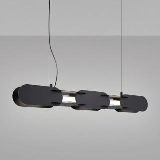 Suspension CHAIN 91 noire LED - Thoro