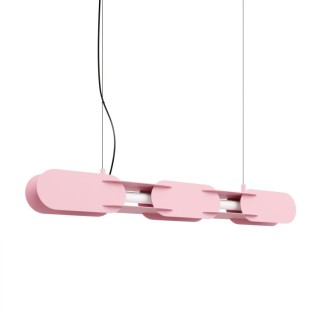 Suspension CHAIN 91 rose LED - Thoro