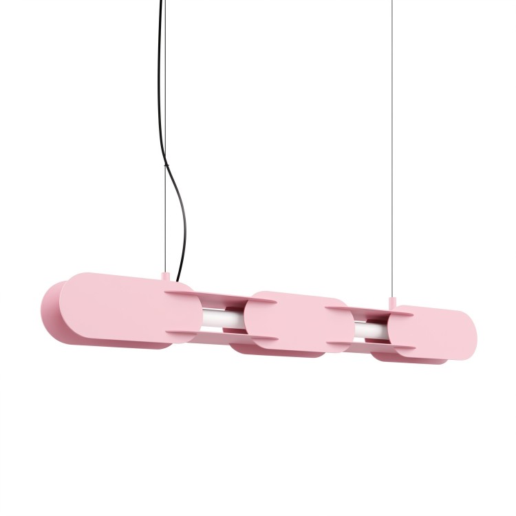 Suspension CHAIN 91 rose LED - Thoro