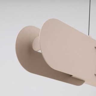 Suspension CHAIN 91 taupe LED - Thoro
