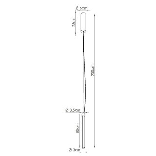 Suspension TRANG 50 vert olive - Thoro