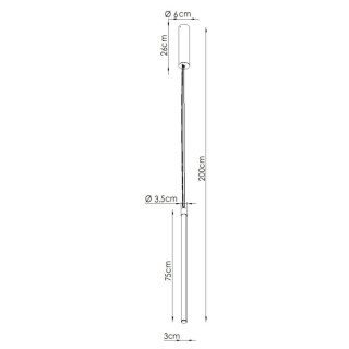 Suspension TRANG 75 vert olive - Thoro