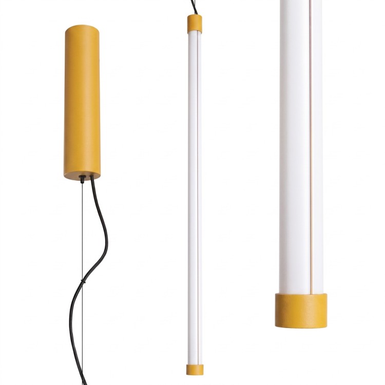 Suspension TRANG 75 jaune LED - Thoro
