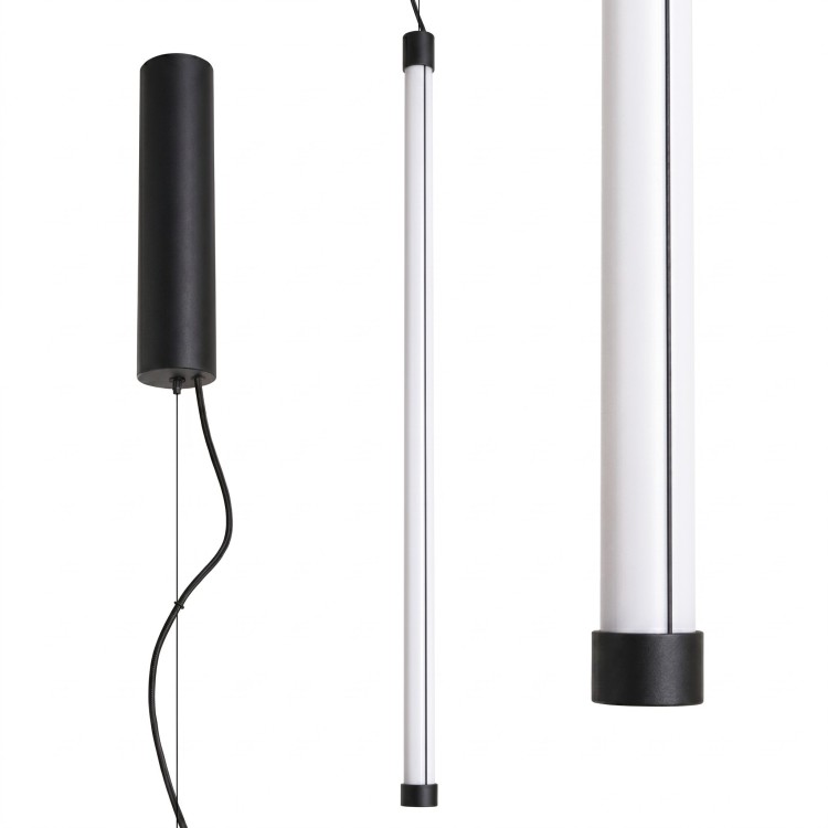 Suspension TRANG 75 noire LED - Thoro