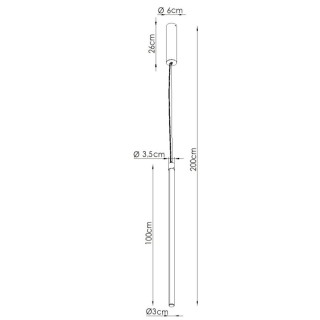 Suspension TRANG 75 vert olive - Thoro