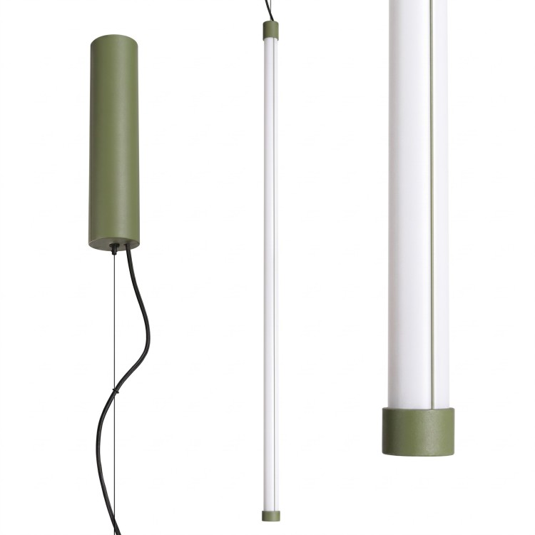 Suspension TRANG 100 vert olive - Thoro