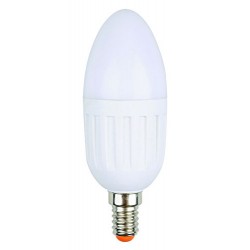 Ampoule LED E14 C25 250 Lumens Verre opale 4 W 3000k blanc chaud Jedi LT01325