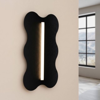 Applique KLOVER noir - Thoro de Sollux Lighting