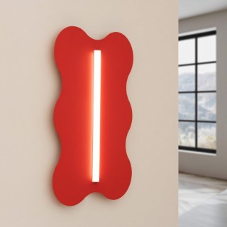 Applique KLOVER rouge - Thoro de Sollux Lighting