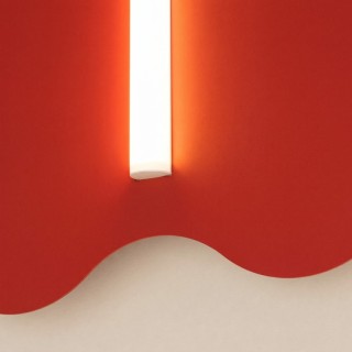 Applique KLOVER rouge - Thoro de Sollux Lighting