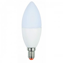 Ampoule LED C E14 470 Lumens Verre opale 6,5 W 3000k blanc chaud Jedi LT01340