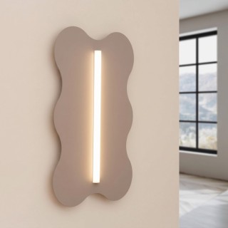 Applique KLOVER taupe - Thoro de Sollux Lighting