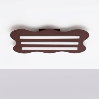 Plafonnier KLOVER brun - Thoro de Sollux Lighting