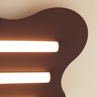 Plafonnier KLOVER brun - Thoro de Sollux Lighting