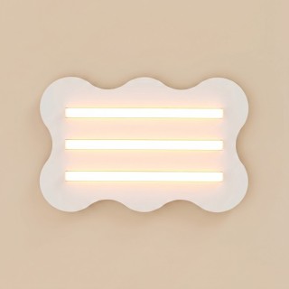 Plafonnier KLOVER blanc - Thoro de Sollux Lighting