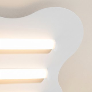 Plafonnier KLOVER blanc - Thoro de Sollux Lighting