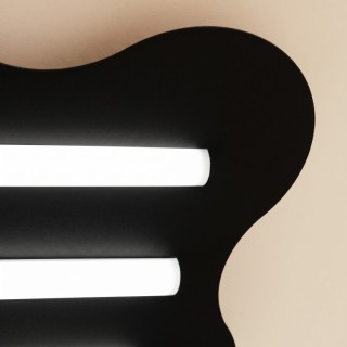 Plafonnier KLOVER noir - Thoro de Sollux Lighting