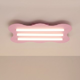 Plafonnier KLOVER rose - Thoro de Sollux Lighting
