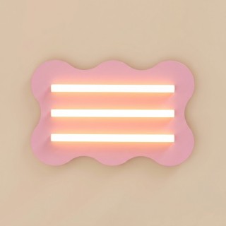 Plafonnier KLOVER rose - Thoro de Sollux Lighting