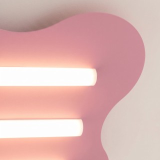 Plafonnier KLOVER rose - Thoro de Sollux Lighting