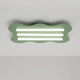 Plafonnier KLOVER sauge - Thoro de Sollux Lighting