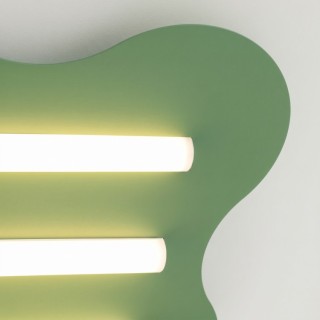 Plafonnier KLOVER sauge - Thoro de Sollux Lighting