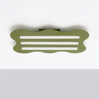 Plafonnier KLOVER vert olive - Thoro