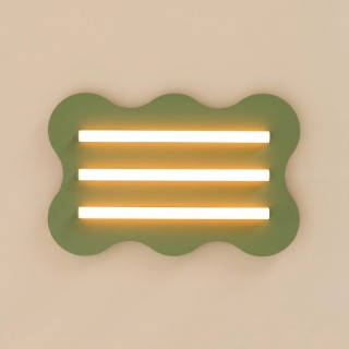 Plafonnier KLOVER vert olive - Thoro