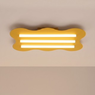 Plafonnier KLOVER jaune - Thoro de Sollux Lighting