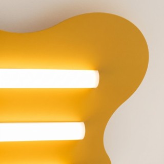 Plafonnier KLOVER jaune - Thoro de Sollux Lighting