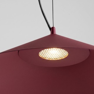Suspension FINT bordeaux LED 3000K - Thoro