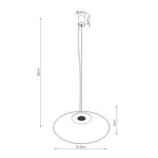 Suspension FINT blanche LED 4000K - Thoro