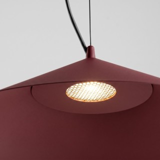 Suspension FINT bordeaux LED 4000K - Thoro