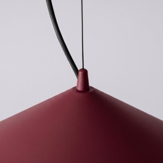 Suspension FINT bordeaux LED 4000K - Thoro